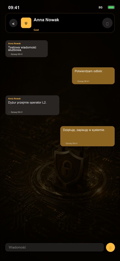 Bezpieczna rozmowa w komunikatorze VTCYBER